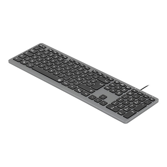 Clavier PC INOVU AW10G Gris/Noir  - Autre vue