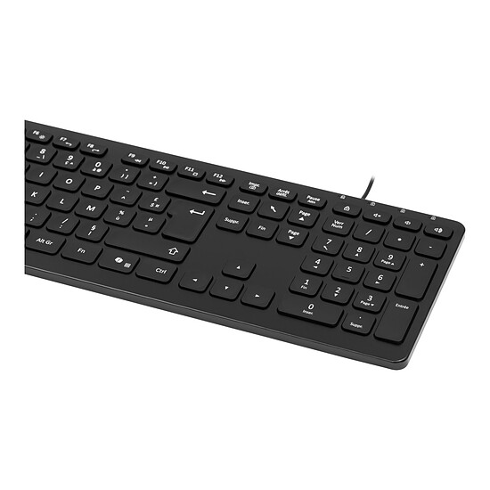 Clavier PC INOVU AW10B Noir - Autre vue