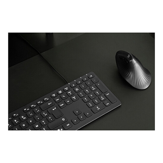 Clavier PC INOVU AW10B Noir - Autre vue