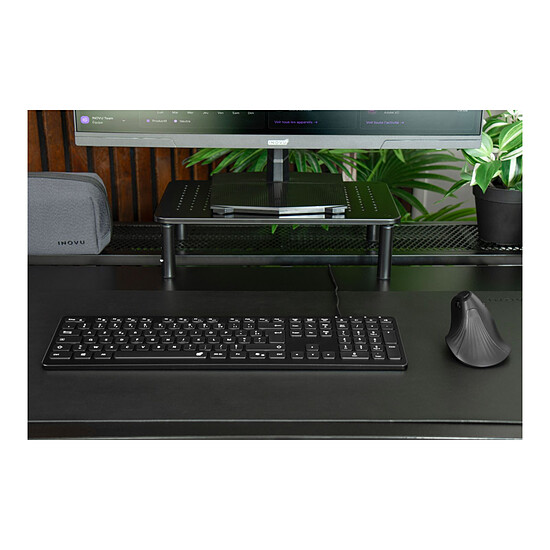 Clavier PC INOVU AW10B Noir - Autre vue