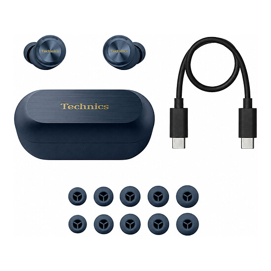 Casque Audio Technics EAH-AZ100E Bleu - Autre vue