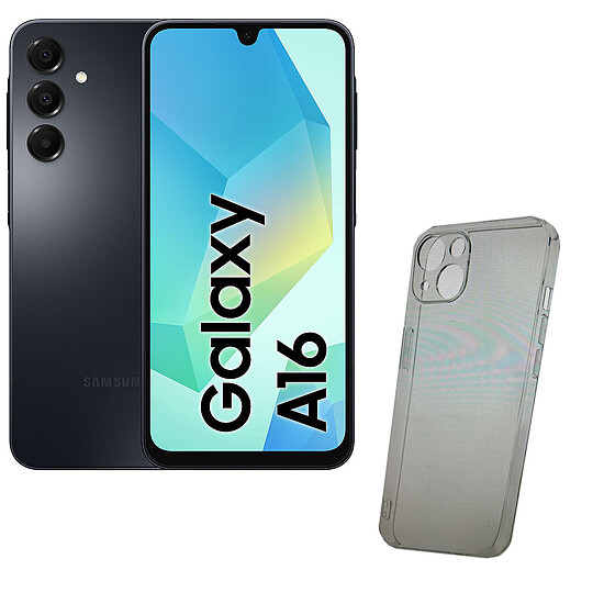Smartphone Samsung Galaxy A16 4G Noir Pack - 128 Go - 4 Go - Autre vue