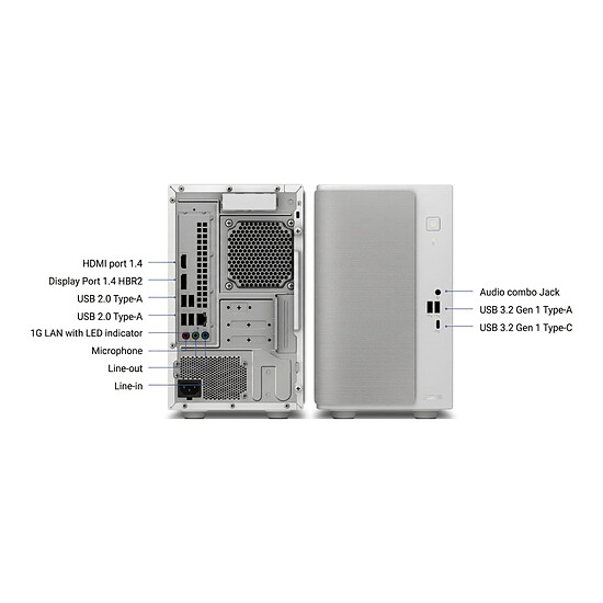 PC de bureau ASUS V500 SFF V501MV-07240H074W - Autre vue