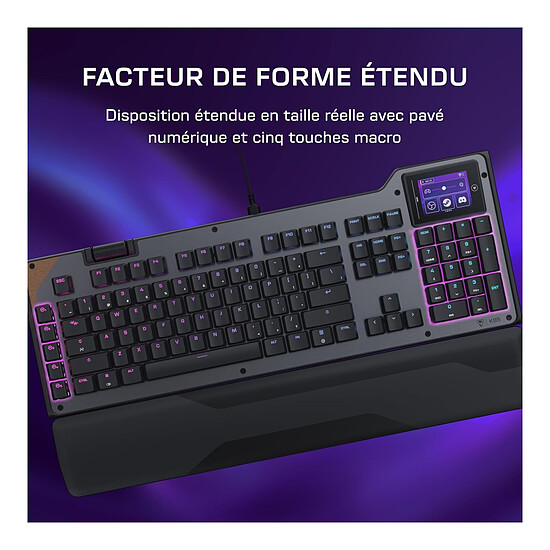 Clavier PC Turtle Beach Command KB5 - Autre vue