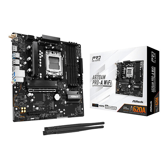 Carte mère ASRock A620AM Pro-A WiFi - Autre vue