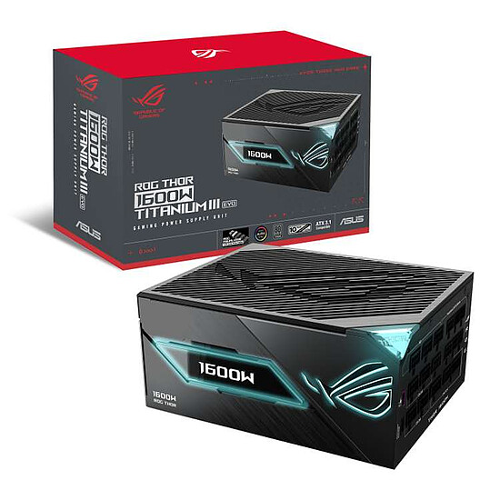 Alimentation PC ASUS ROG Thor 1600W Titanium III EVO - ROG Equalizer - Autre vue