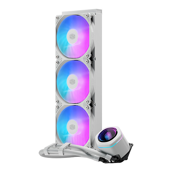 Watercooling AIO Cooler Master MasterLiquid 360 Core Nex Blanc - Autre vue