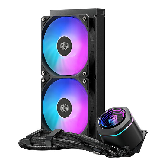 Watercooling AIO Cooler Master MasterLiquid 240 Core Nex Noir - Autre vue