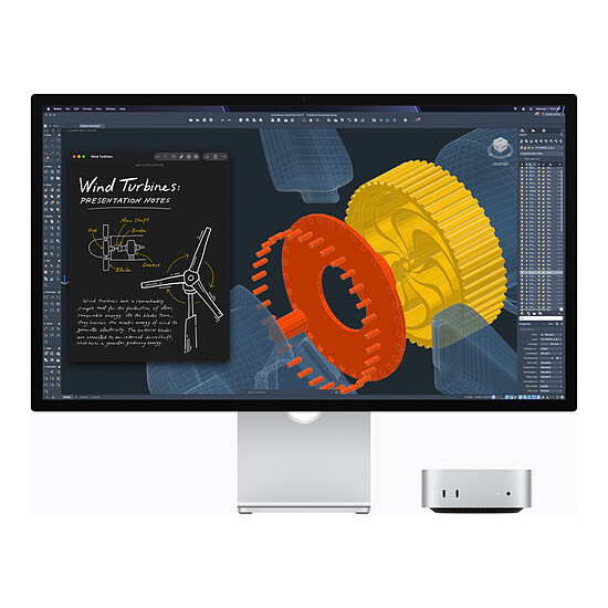 Mac et iMac Apple Mac Mini M6 SSD 512 Go / Ram 16 Go (MHQL4ZD/A) - Autre vue