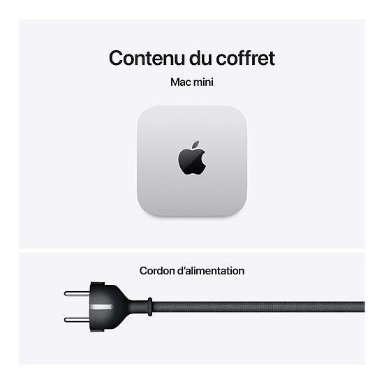 Mac et iMac Apple Mac Mini M6 SSD 512 Go / Ram 16 Go (MHQL4ZD/A) - Autre vue