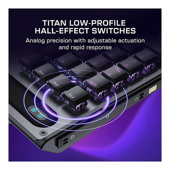 Clavier PC Turtle Beach Command KP7 - Autre vue