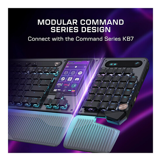 Clavier PC Turtle Beach Command KP7 - Autre vue