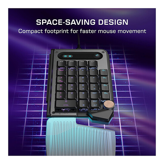 Clavier PC Turtle Beach Command KP7 - Autre vue