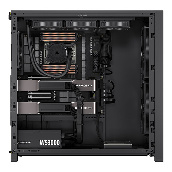 Boîtier PC Corsair Frame 5000D Workstation Noir - Autre vue