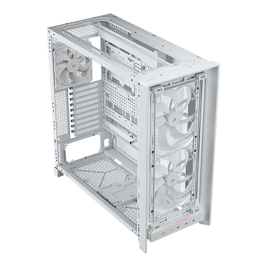 Boîtier PC Corsair Frame 5000D Workstation Blanc - Autre vue