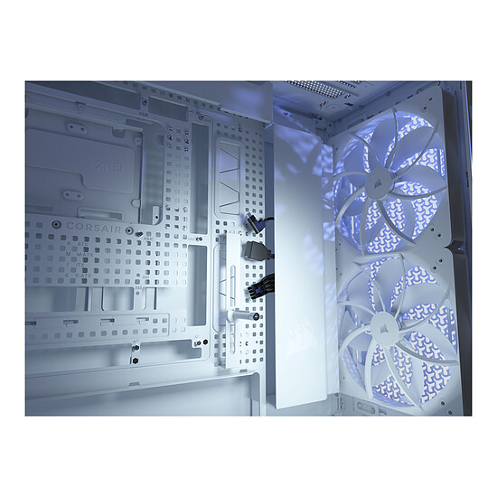 Boîtier PC Corsair Frame 5000D Workstation Blanc - Autre vue