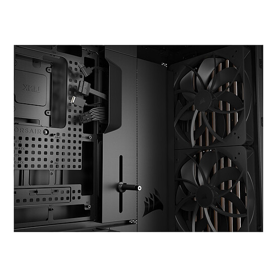 Boîtier PC Corsair Frame 5000D Wood RS Noir/Bois - Autre vue