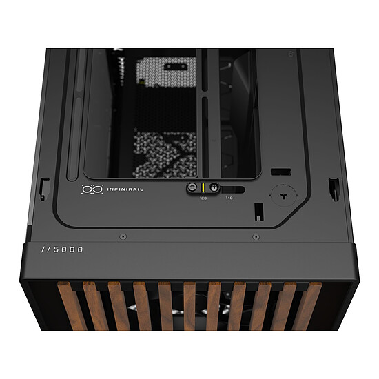 Boîtier PC Corsair Frame 5000D Wood RS Noir/Bois - Autre vue