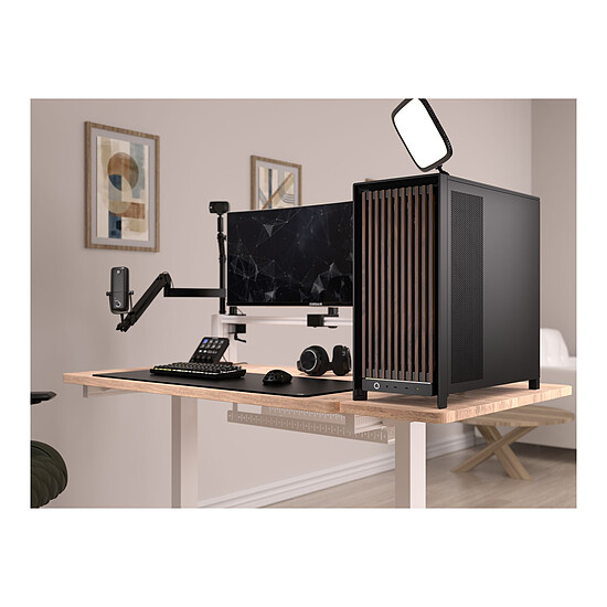 Boîtier PC Corsair Frame 5000D Wood RS Noir/Bois - Autre vue