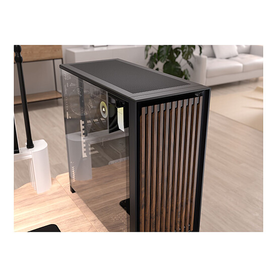 Boîtier PC Corsair Frame 5000D Wood RS Noir/Bois - Autre vue