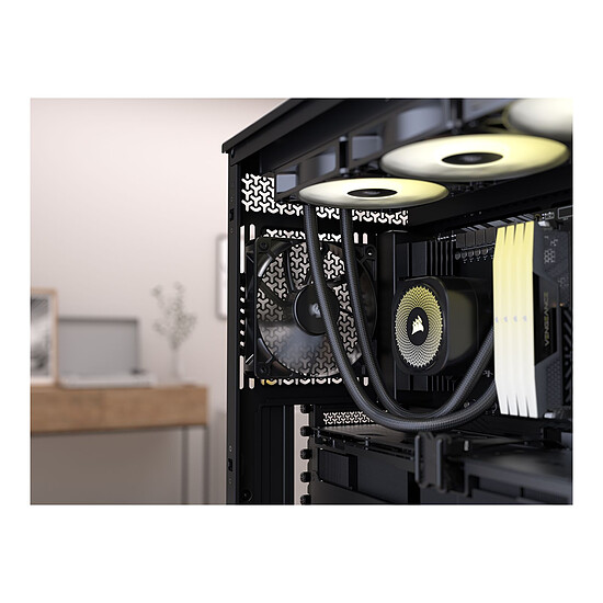 Boîtier PC Corsair Frame 5000D Wood RS Noir/Bois - Autre vue