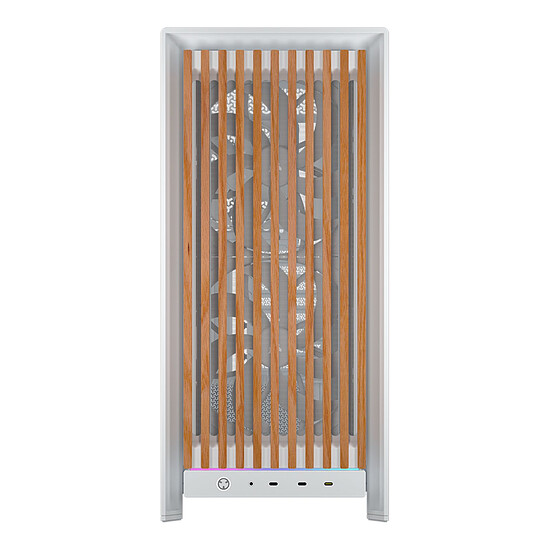 Boîtier PC Corsair Frame 5000D Wood RS Blanc/Bois - Autre vue