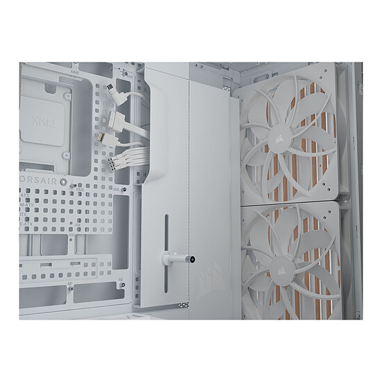 Boîtier PC Corsair Frame 5000D Wood RS Blanc/Bois - Autre vue