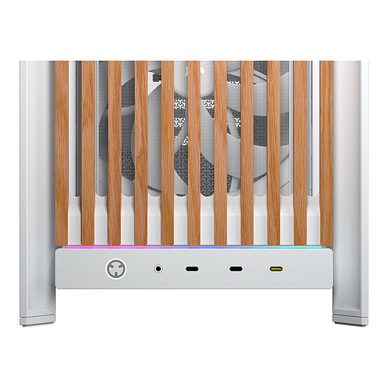 Boîtier PC Corsair Frame 5000D Wood RS Blanc/Bois - Autre vue