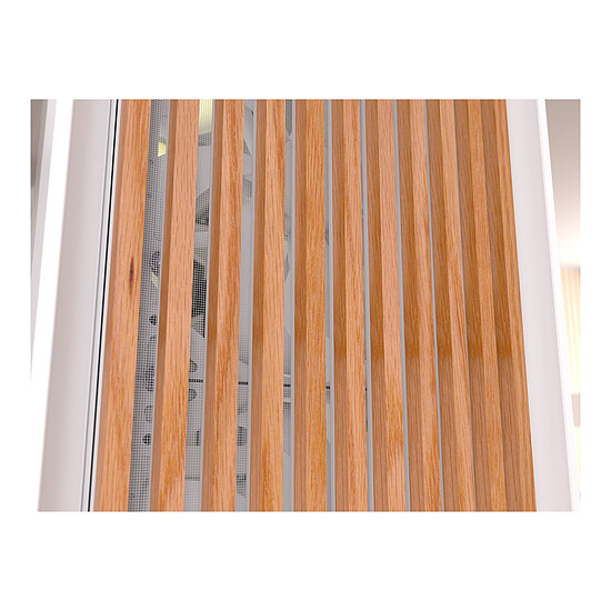 Boîtier PC Corsair Frame 5000D Wood RS Blanc/Bois - Autre vue