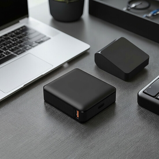 Batterie et powerbank Akashi Batterie de Secours 22.5W Charge Rapide 10000 mAh - Noir - Autre vue