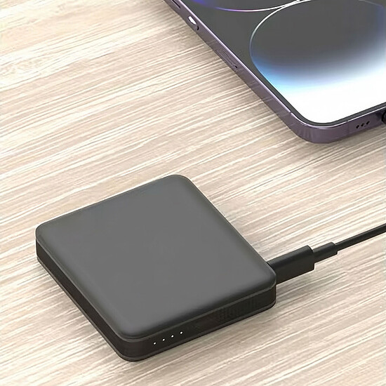 Batterie et powerbank Akashi Batterie de Secours 22.5W Charge Rapide 5000 mAh - Noir - Autre vue