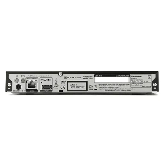 Lecteur Blu-Ray Panasonic DMP-BDT167AF - Autre vue