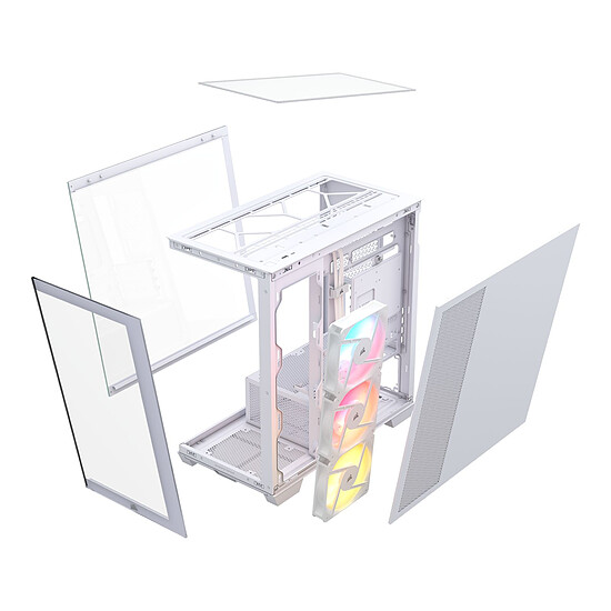 Boîtier PC Corsair 2800X RS-R ARGB - Blanc - Autre vue