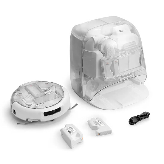 Robot et aspirateur DJI Romo P2 Transparent - Autre vue