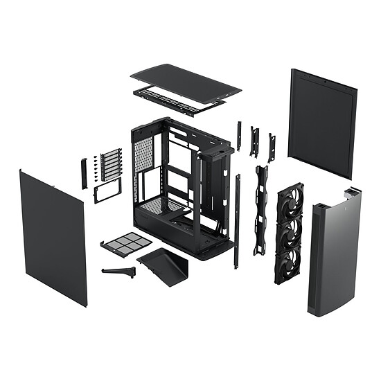 Boîtier PC Fractal Design Define One Solid Noir - Autre vue