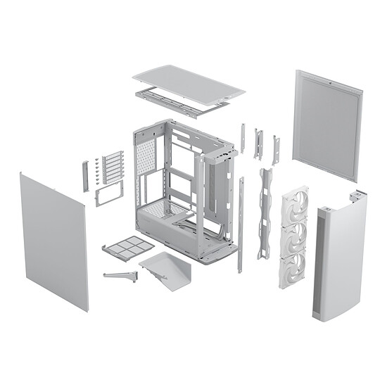 Boîtier PC Fractal Design Define One Solid Blanc - Autre vue