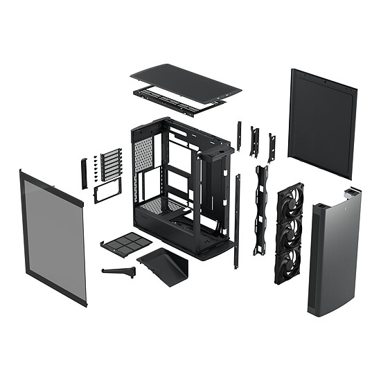 Boîtier PC Fractal Design Define One TG - Noir - Autre vue