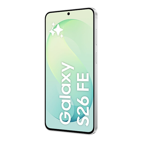 Smartphone Samsung Galaxy S26 FE Vert d'eau - 256 Go  - Autre vue