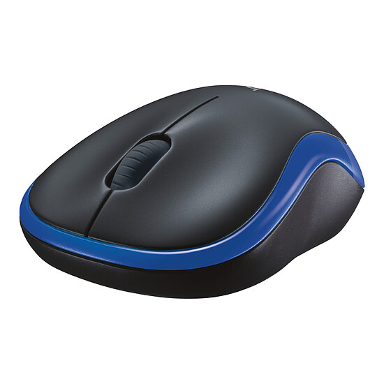 Souris PC Logitech M185 - Bleu - Autre vue