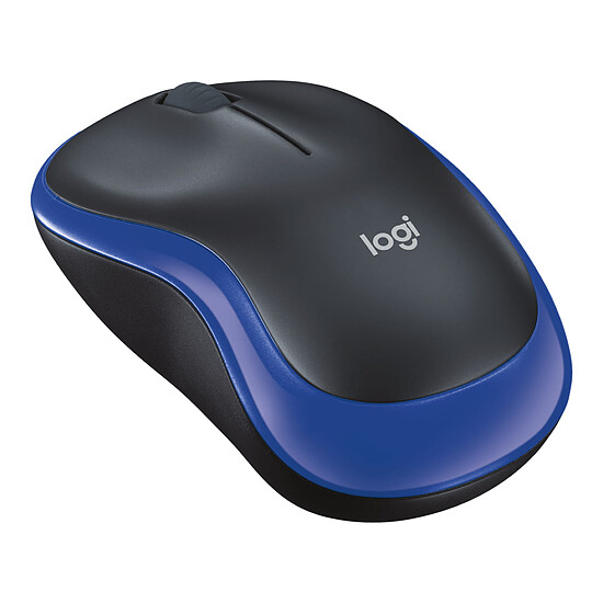 Souris PC Logitech M185 - Bleu - Autre vue