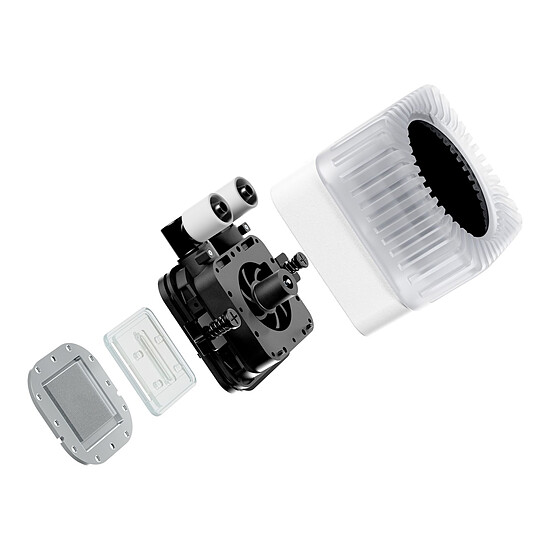 Watercooling AIO be quiet! Light Loop IO LCD 360 mm Blanc - Autre vue