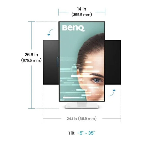 Écran PC BenQ 27" LED - GW2790TC - Autre vue
