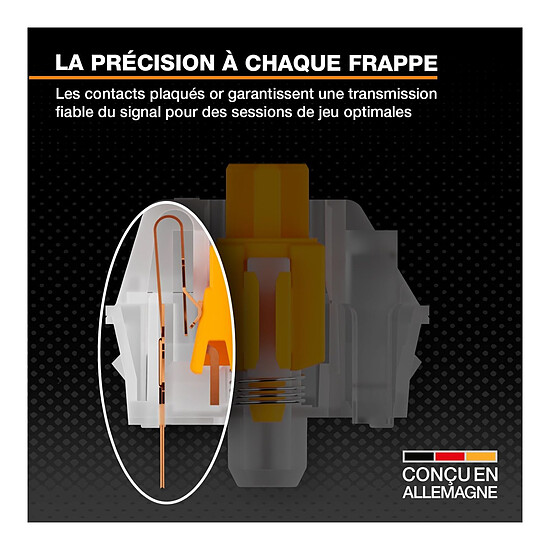 Clavier PC be quiet! Light Mount TKL Silent Tactile - Autre vue