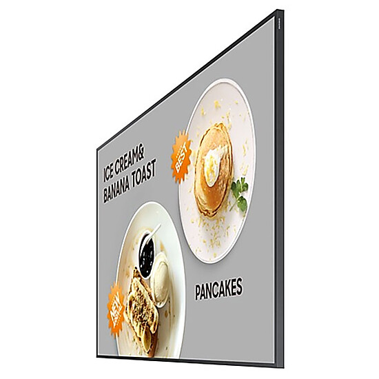 Écran dynamique Samsung 32" LED QM32C - Autre vue