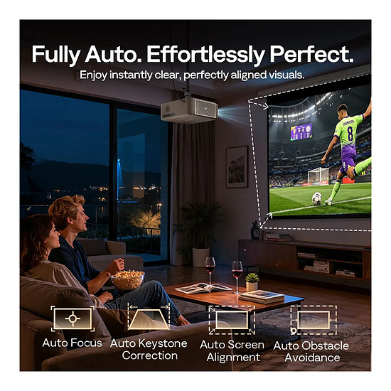 Vidéoprojecteur Aurzen D1 MAX - Autre vue