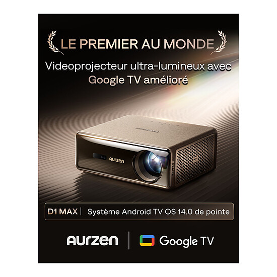 Vidéoprojecteur Aurzen D1 MAX - Autre vue