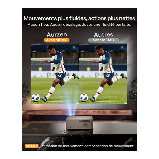 Vidéoprojecteur Aurzen D1 MAX - Autre vue
