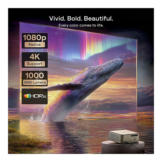 Vidéoprojecteur Aurzen D1 MAX - Autre vue