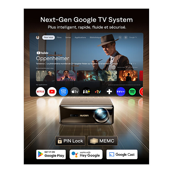 Vidéoprojecteur Aurzen D1 MAX - Autre vue