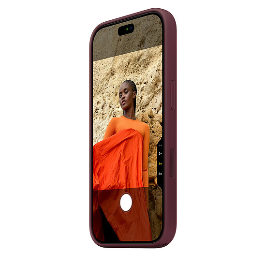 Coque et housse Apple Silicone Case with MagSafe Bordeaux Apple iPhone 18 Pro - Autre vue